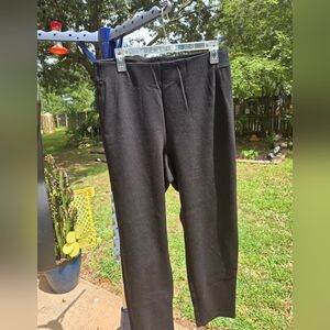 Chaps Womens Black Dress Pants